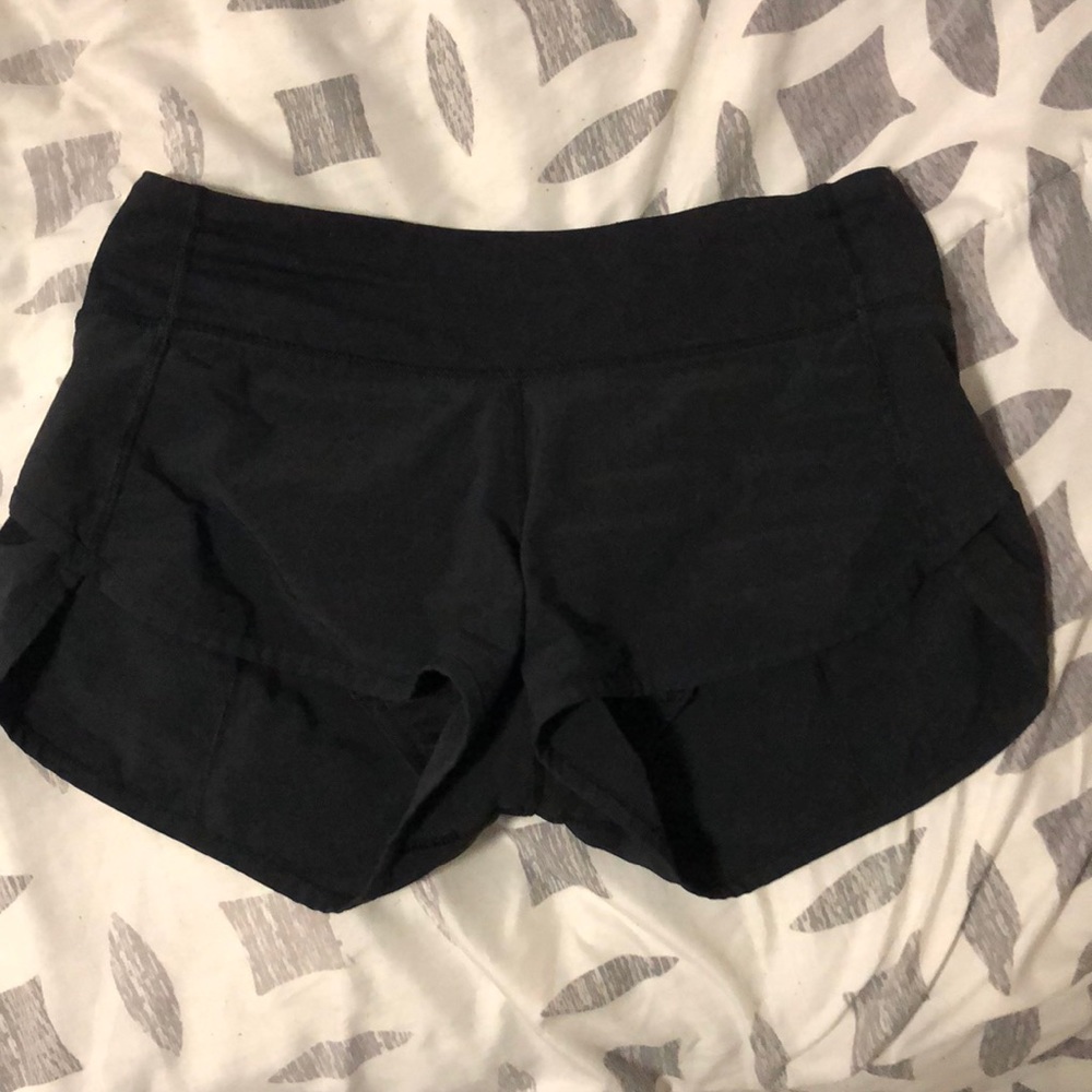 Black lululemon shorts :)